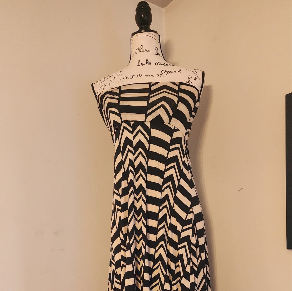 Strapless Dress black cream